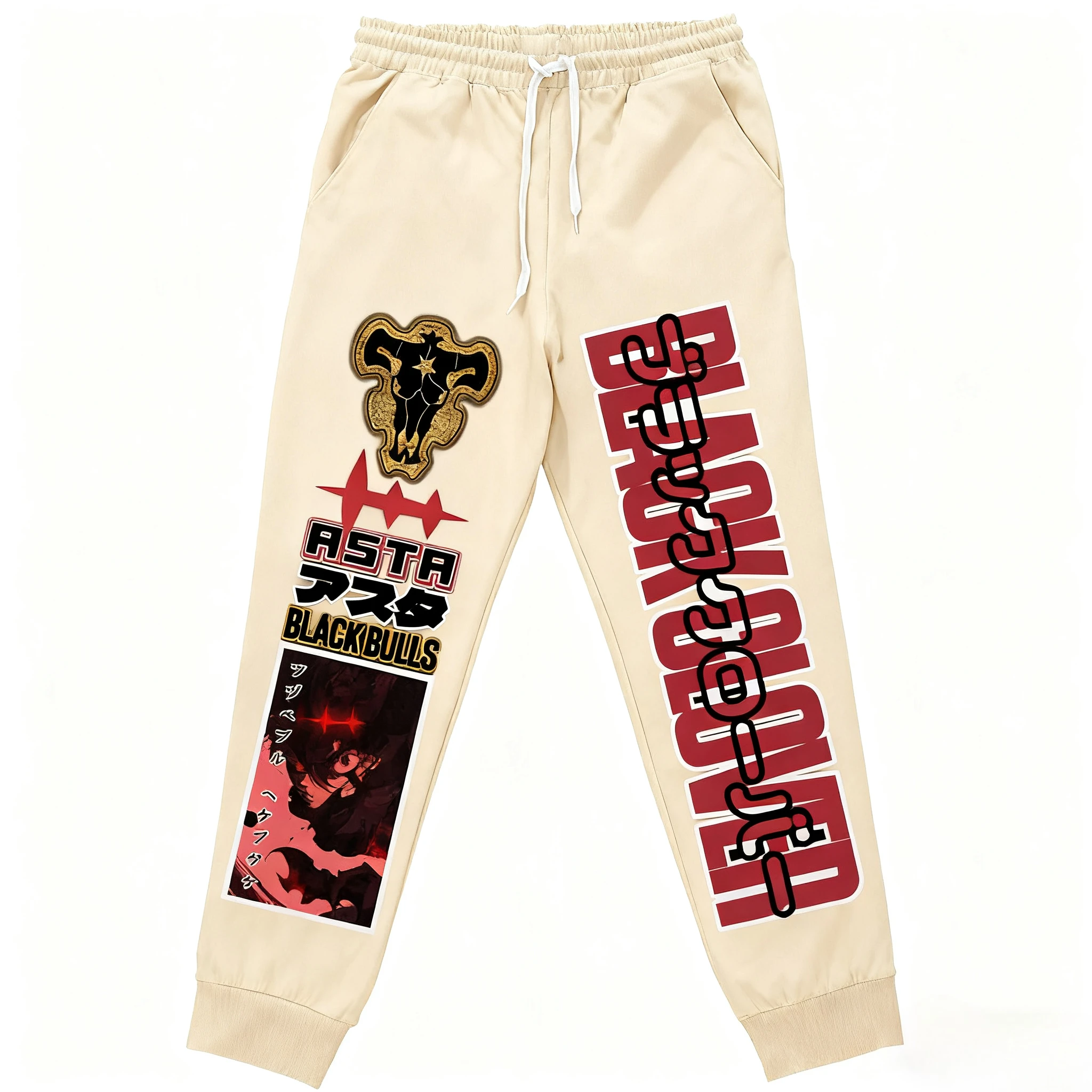 New Black Clover Anime Men Swe - Jogger Sweatpants Men reseña y precio