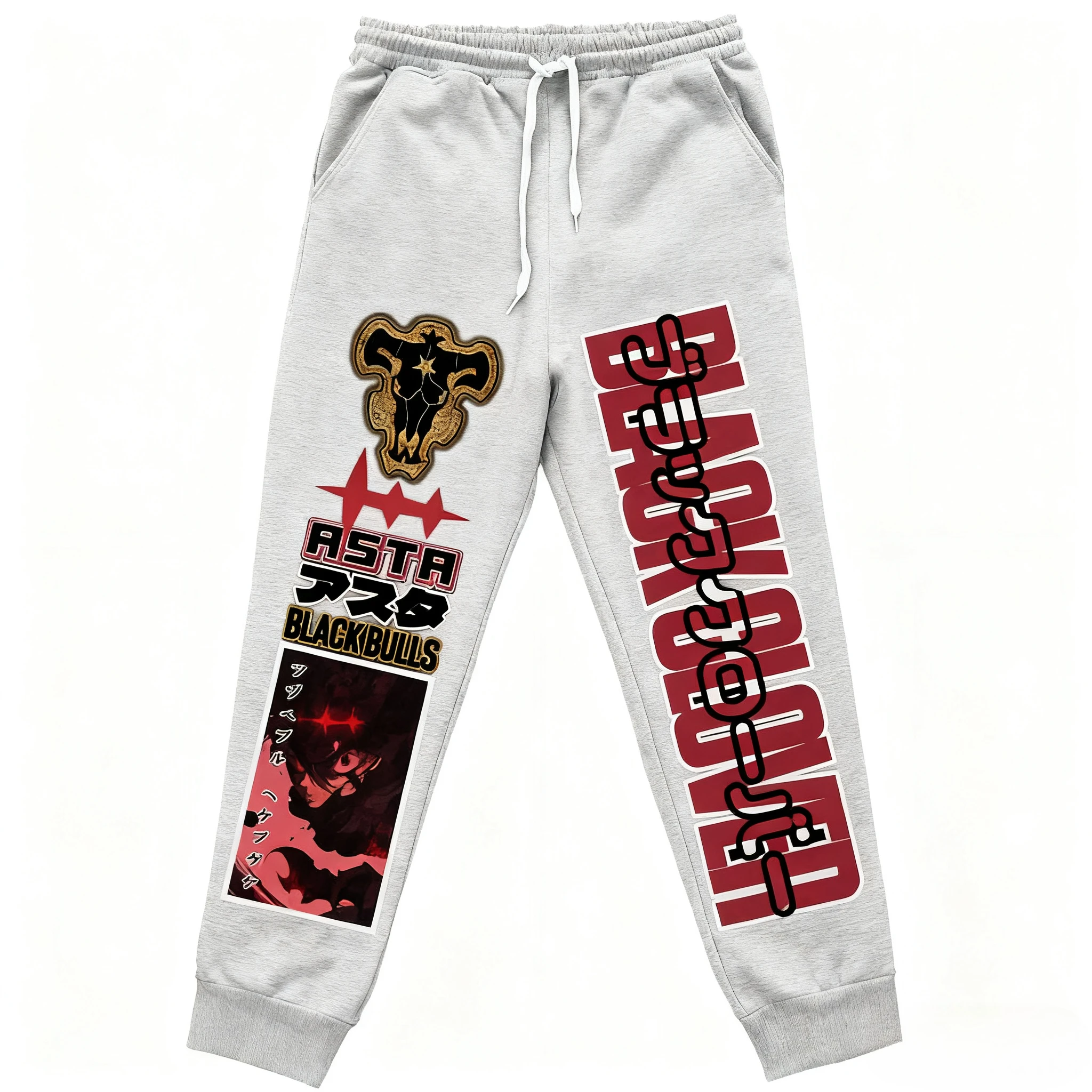 New Black Clover Anime Men Swe - Jogger Sweatpants Men reseña y precio