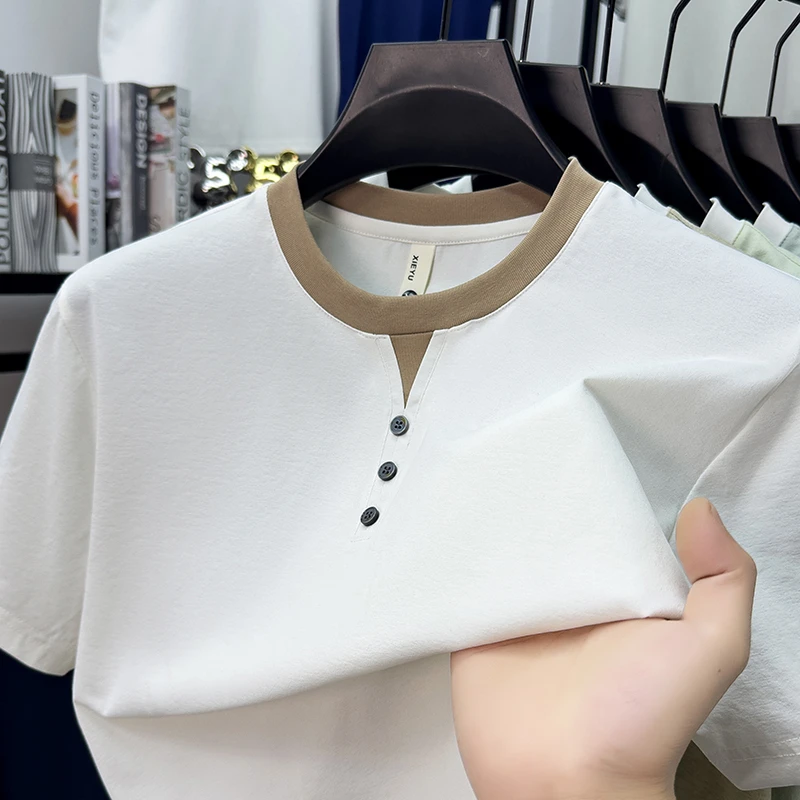 Mens Short Sleeve Henley Neck  - Men'S Fashion Trends 2025 reseña y precio