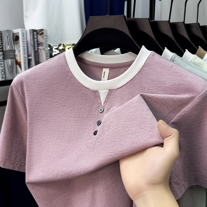 Mens Short Sleeve Henley Neck  - Men'S Fashion Trends 2025 reseña y precio