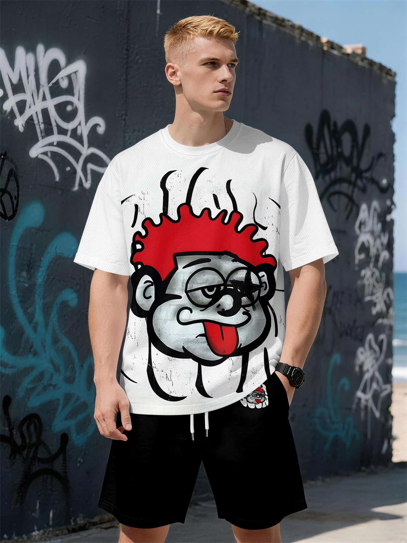 2026 Summer New Men's Short-Sl - Mens Fashion Trend 2026 reseña y precio