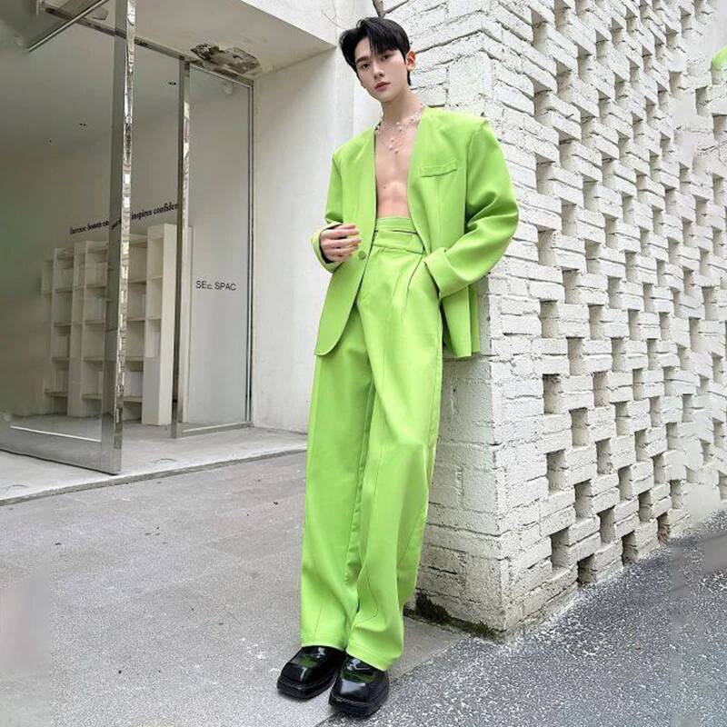 LUZHEN 2026 Spring New Solid C - Mens Fashion Casual 2026 reseña y precio