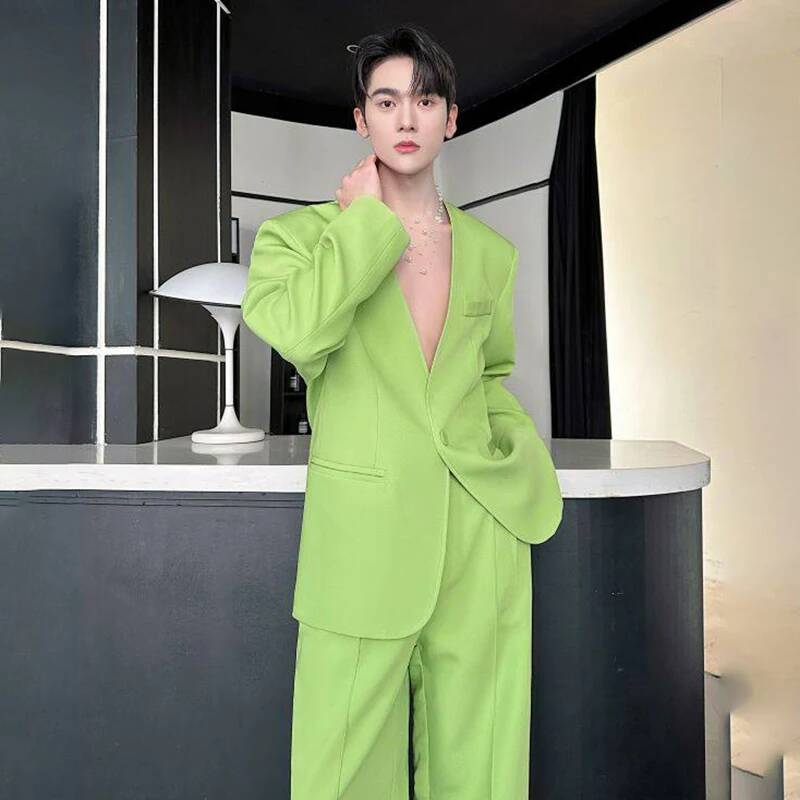 LUZHEN 2026 Spring New Solid C - Mens Fashion Casual 2026 reseña y precio