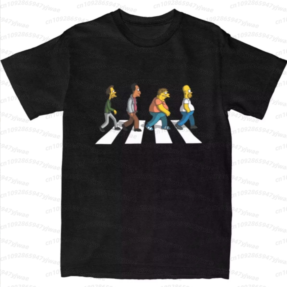 2026 men Simpsons Dad Sidewalk - Mens Fashion Casual 2026 reseña y precio