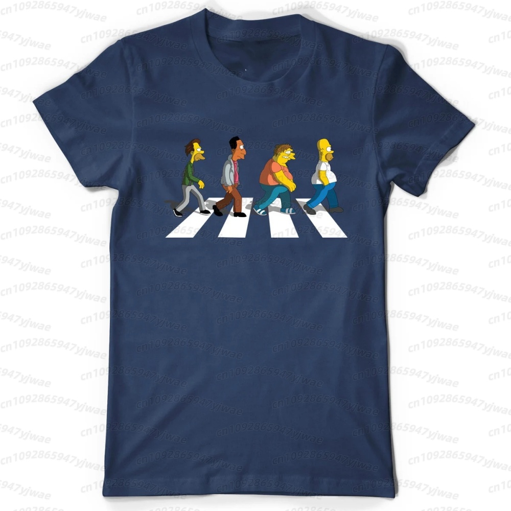 2026 men Simpsons Dad Sidewalk - Mens Fashion Casual 2026 reseña y precio