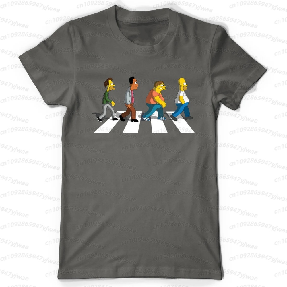 2026 men Simpsons Dad Sidewalk - Mens Fashion Casual 2026 reseña y precio
