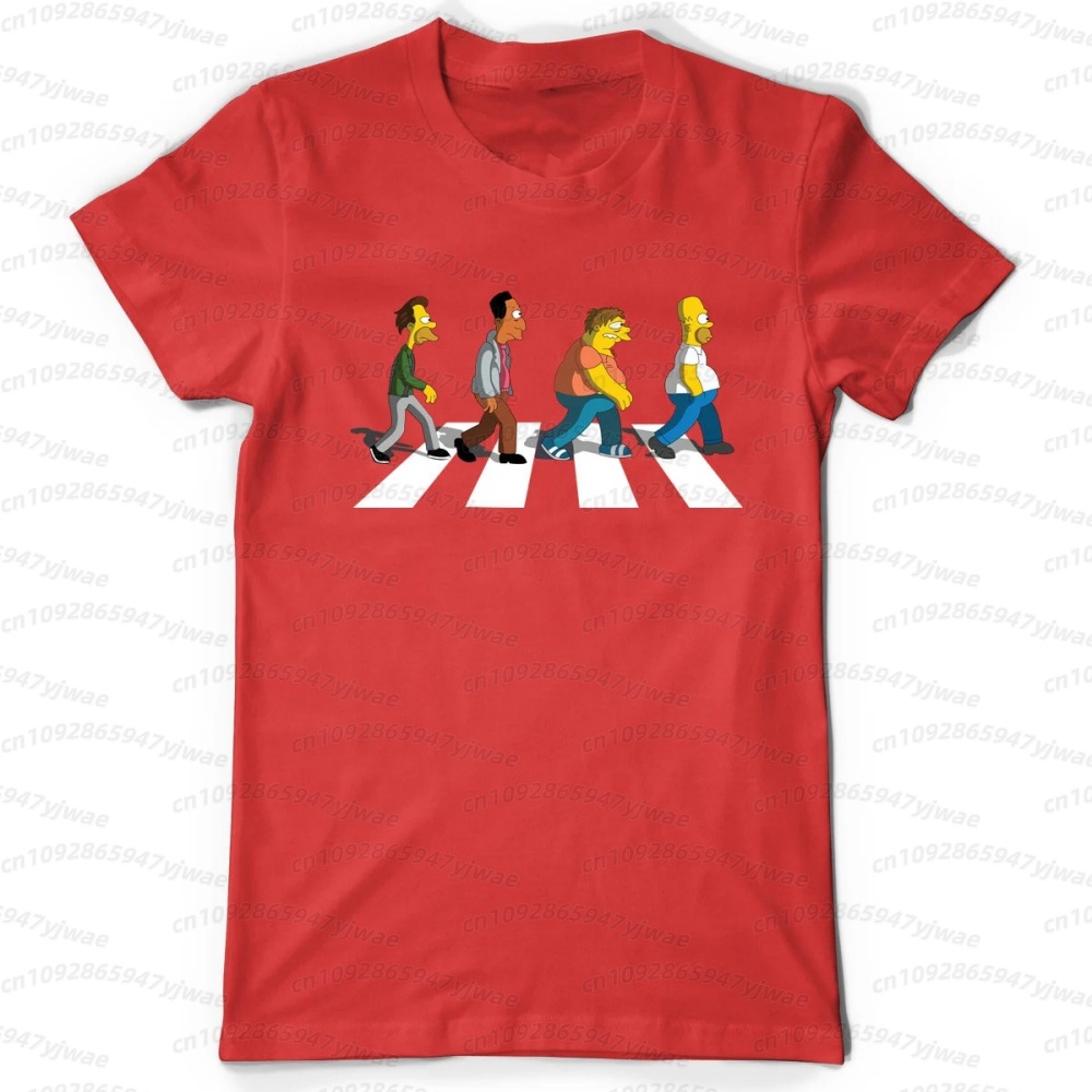 2026 men Simpsons Dad Sidewalk - Mens Fashion Casual 2026 reseña y precio
