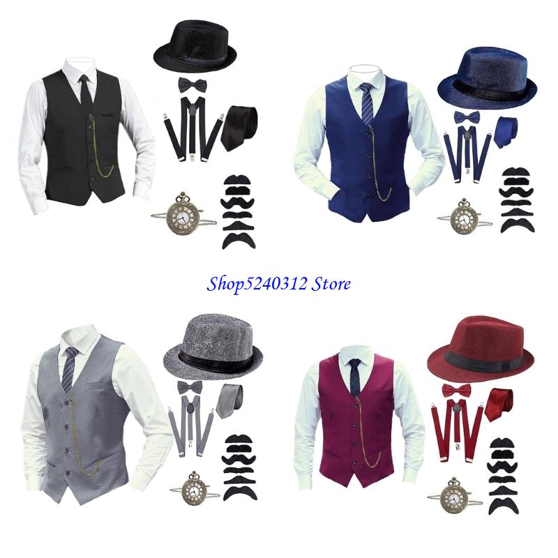 634C Fashion 1920S Gatsby Part - Mens Fashion In The 1920S reseña y precio