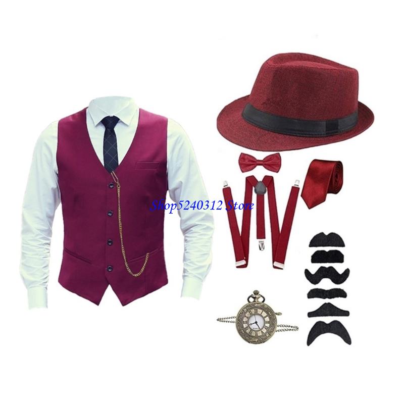 634C Fashion 1920S Gatsby Part - Mens Fashion In The 1920S reseña y precio