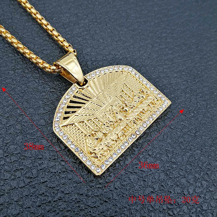 Hip Hop last dinner Pendant Ne - Fashion Men Vogue reseña y precio