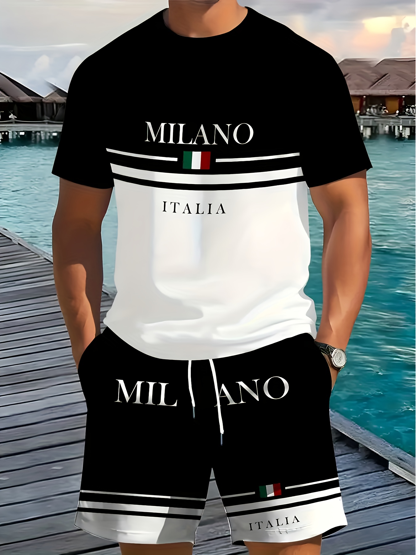 2026 Summer New Men's Short-Sl - Mens Fashion Casual 2026 reseña y precio