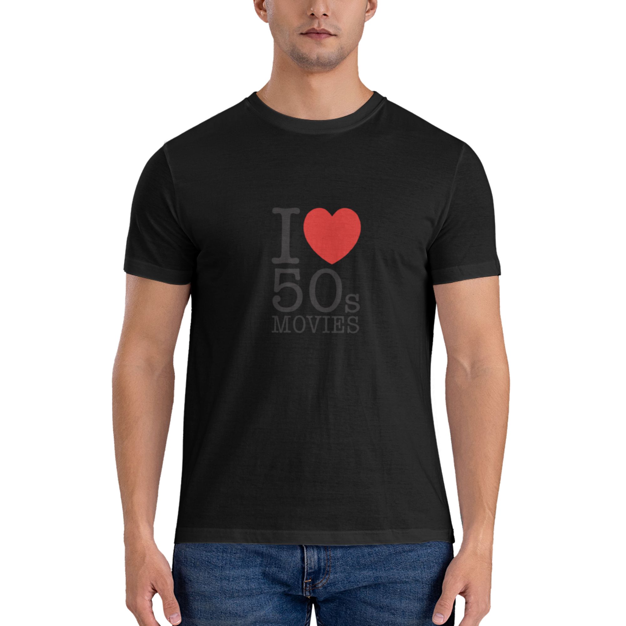 Funny I Love 50s Movies Essent - Mens Fashion In The 50S reseña y precio