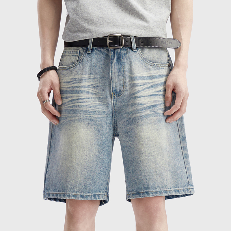 Vintage Washed Denim Shorts Me - Jeans Pants Fashion Men reseña y precio