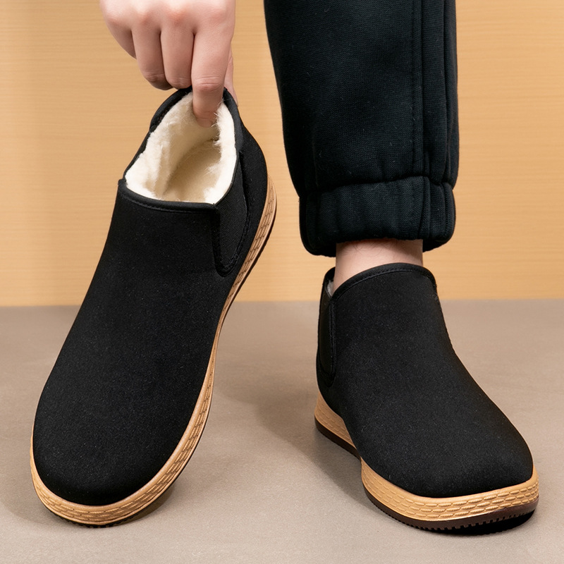 Men's Cotton Shoes Men's Winte - Men Fashion Vintage reseña y precio