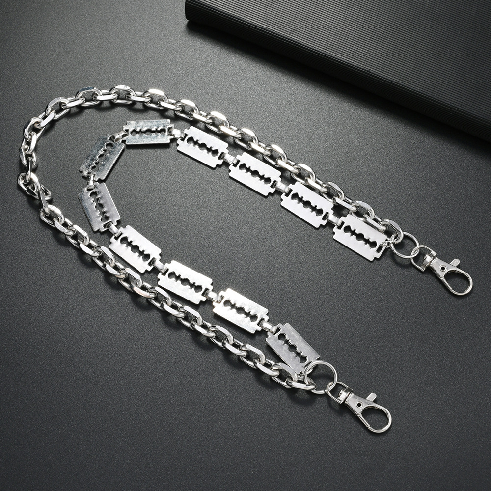Punk Metal Chain Keychains for - Jeans Pants Fashion Men reseña y precio