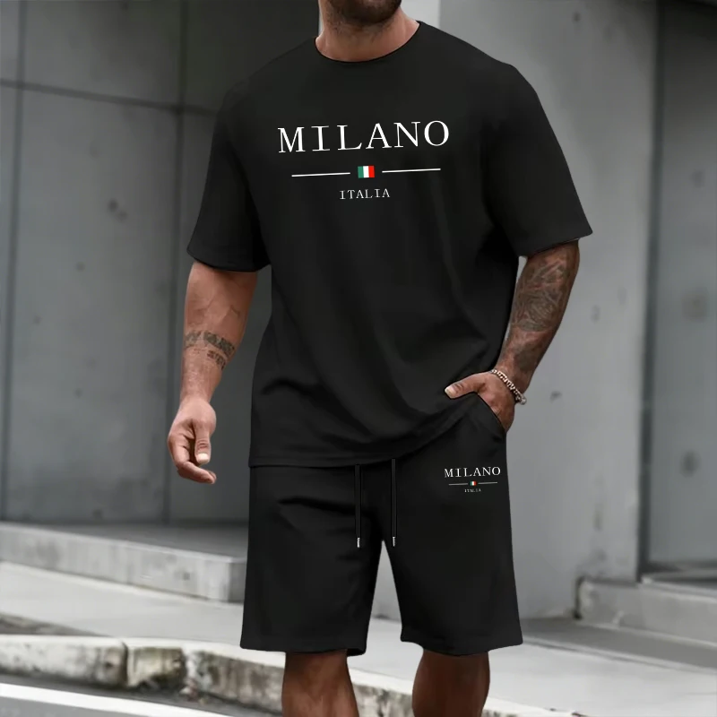 Men's Tracksuit Short Sleeve T - Mens Fashion Casual 2026 reseña y precio
