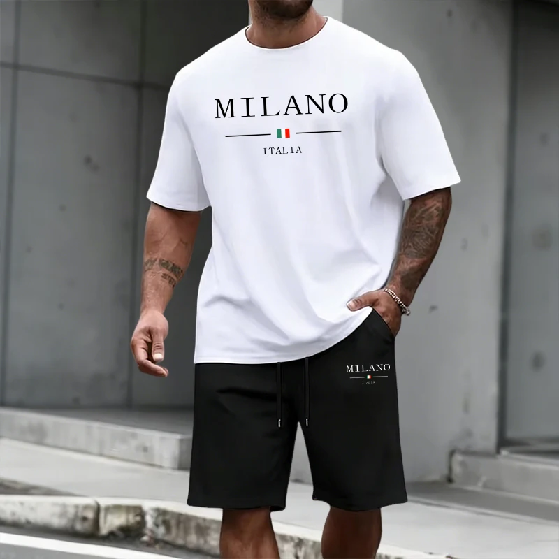 Men's Tracksuit Short Sleeve T - Mens Fashion Casual 2026 reseña y precio