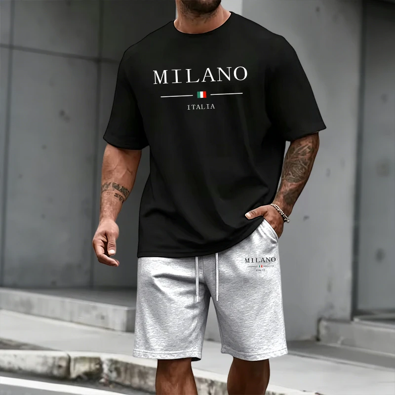 Men's Tracksuit Short Sleeve T - Mens Fashion Casual 2026 reseña y precio