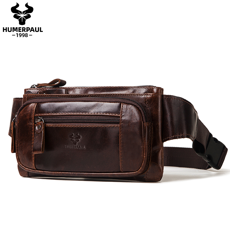 HUMERPAUL Men's Waist Fanny Pa - Leather Belt Braided reseña y precio