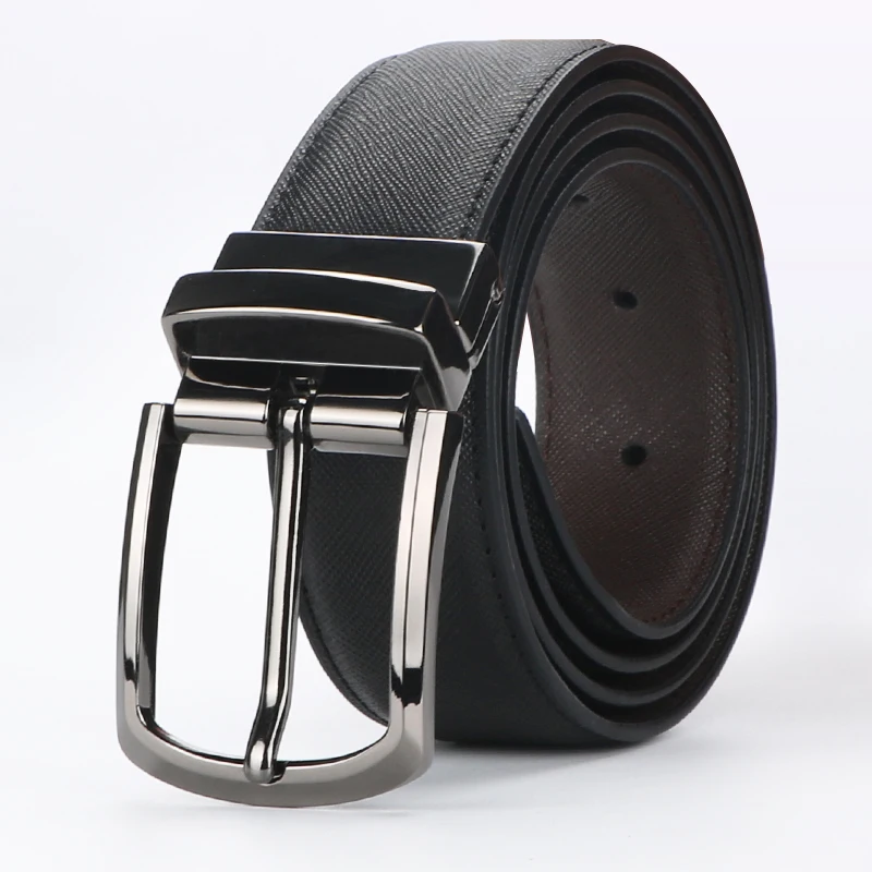 1pc Men's Business Genuine Lea - Leather Belt Braided reseña y precio