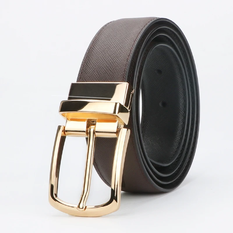 1pc Men's Business Genuine Lea - Leather Belt Braided reseña y precio