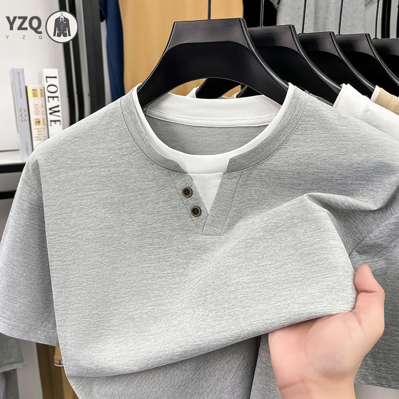 Mens Short Sleeve T Shirt Henl - Men'S Fashion Trends 2025 reseña y precio