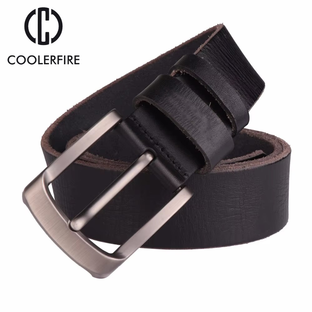 CCOOLERFIRE Men Belt Full Grai - Leather Belt Braided reseña y precio