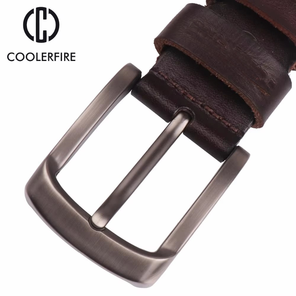 CCOOLERFIRE Men Belt Full Grai - Leather Belt Braided reseña y precio