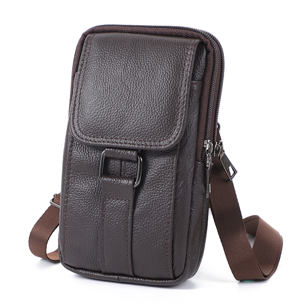 Portable Men Messenger Bags Co - Leather Belt Braided reseña y precio
