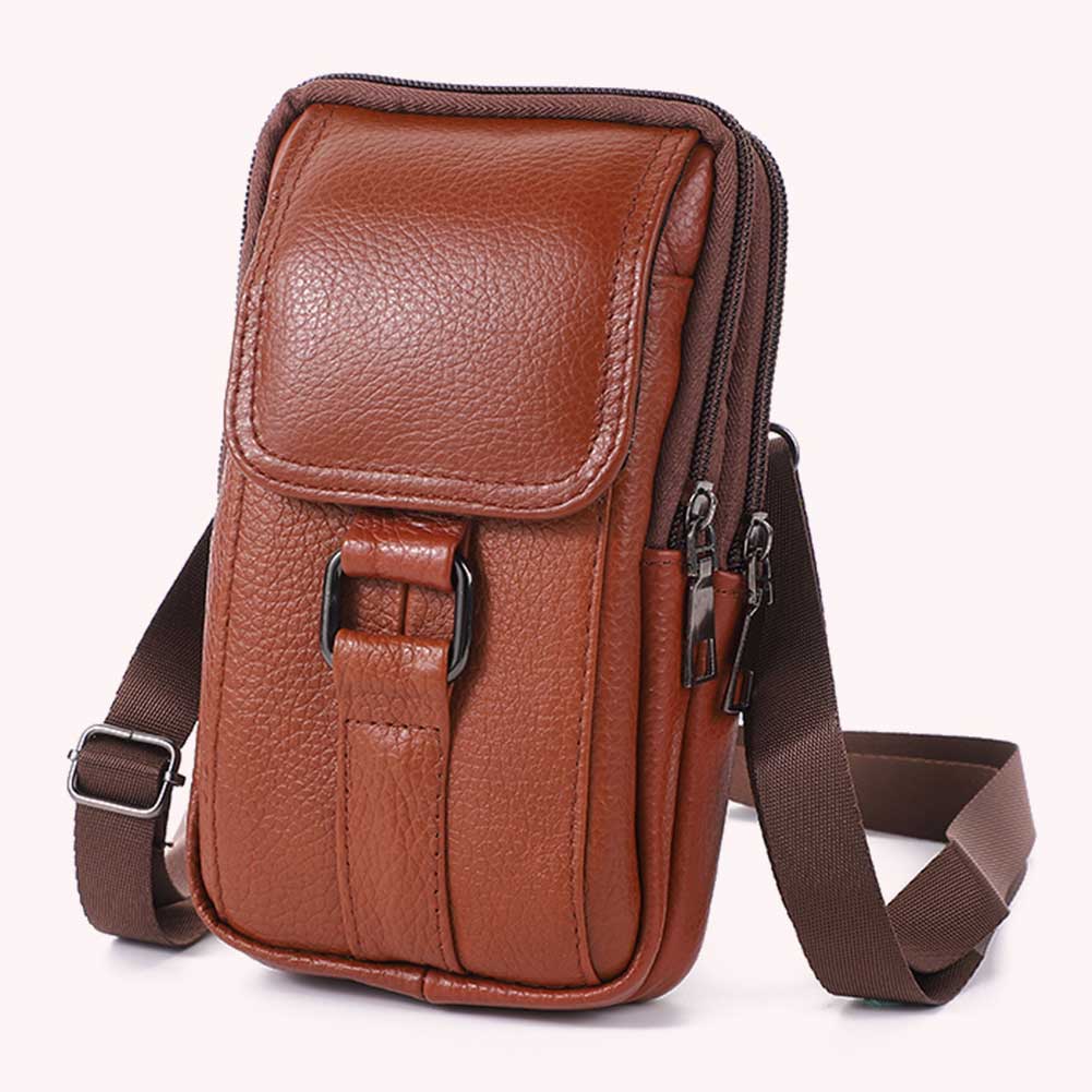 Portable Men Messenger Bags Co - Leather Belt Braided reseña y precio