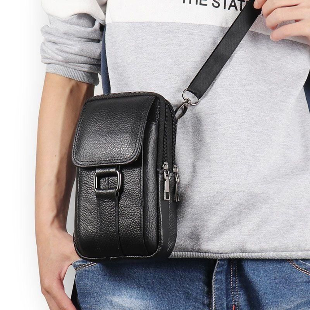 Portable Men Messenger Bags Co - Leather Belt Braided reseña y precio