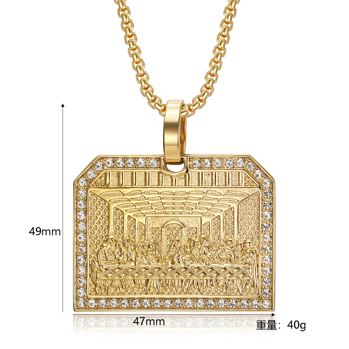 Hip Hop last dinner Pendant Ne - Fashion Men Vogue reseña y precio