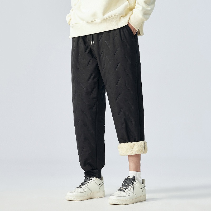 Men Winter Joggers Warm Outdoo - Jogger Sweatpants Men reseña y precio