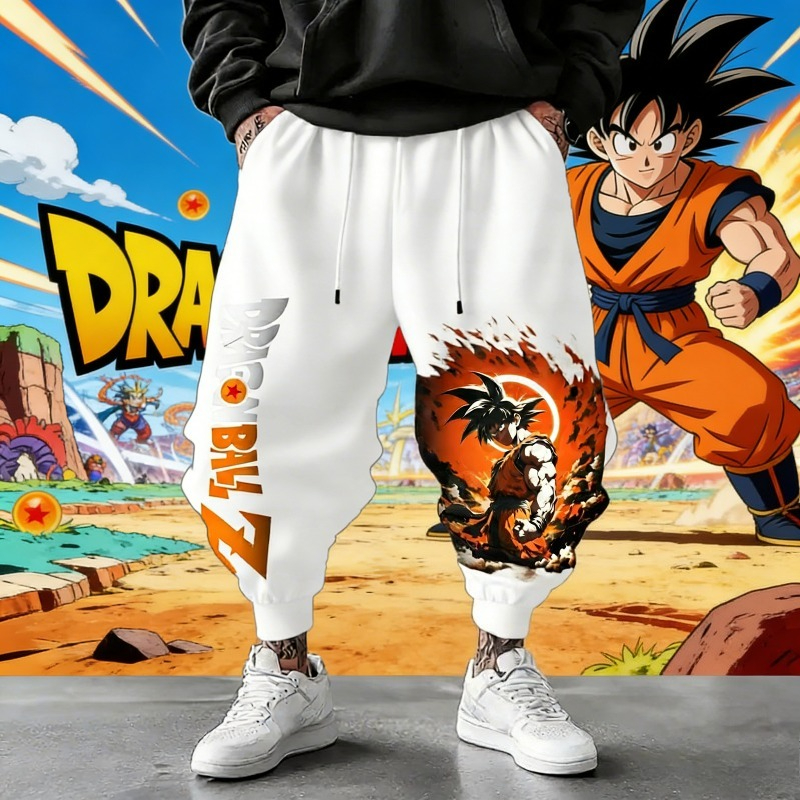 Dragon Ball Z Anime Graphic Me - Jogger Sweatpants Men reseña y precio