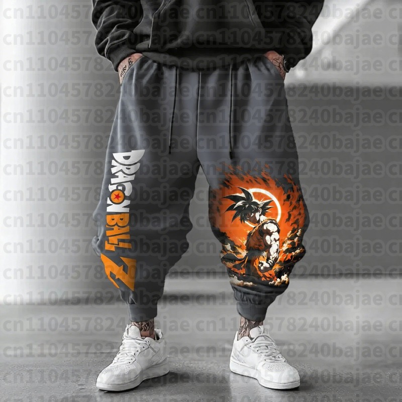 Dragon Ball Z Anime Graphic Me - Jogger Sweatpants Men reseña y precio