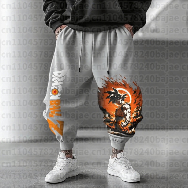 Dragon Ball Z Anime Graphic Me - Jogger Sweatpants Men reseña y precio
